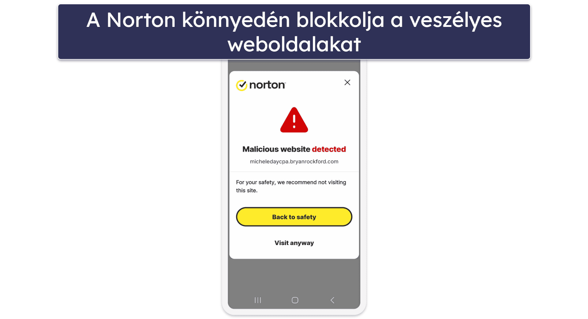 🥇1. Norton — Fejlett kiberbiztonsági védelem Androidhoz