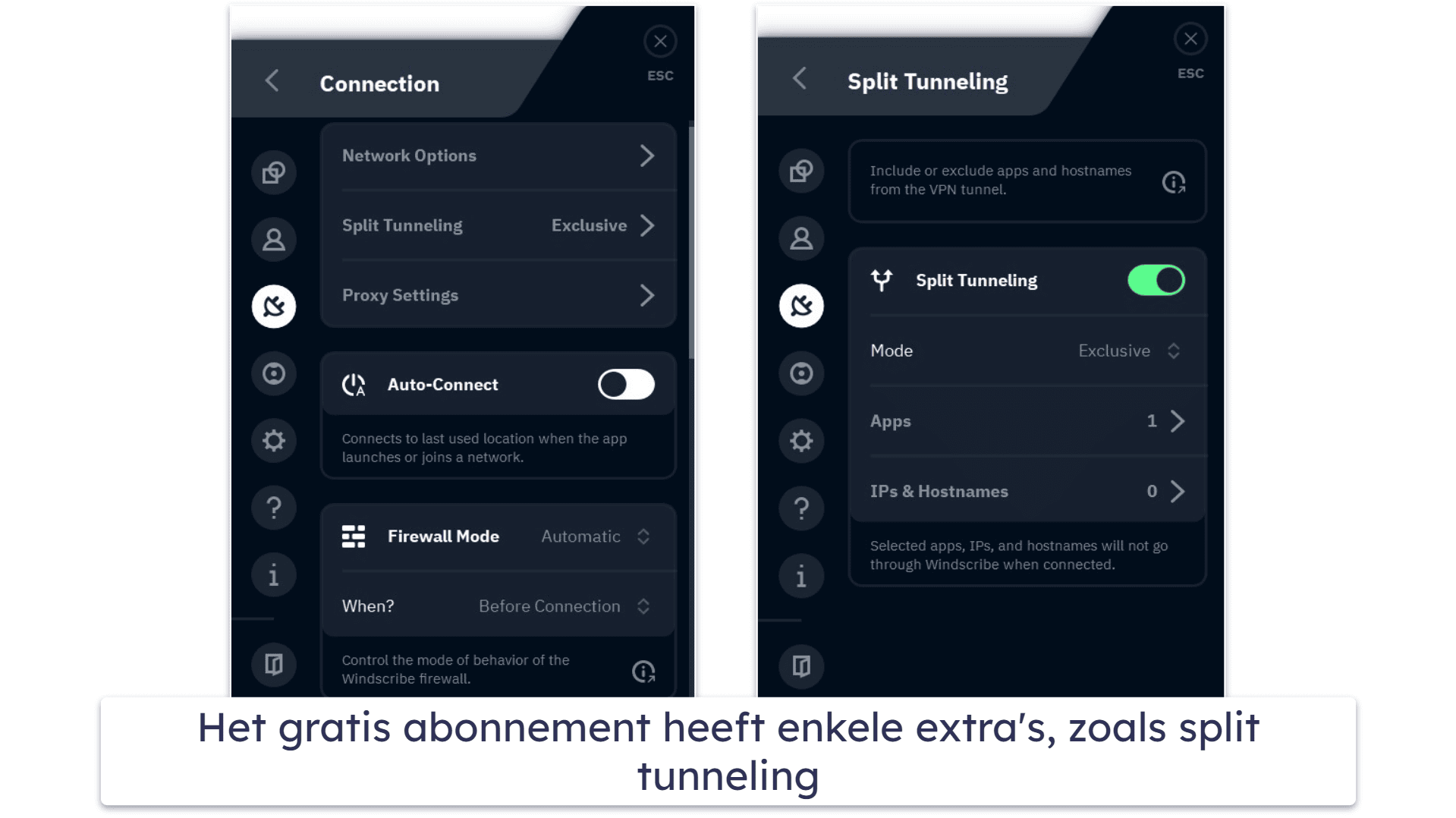 5. Windscribe — Goede gratis VPN voor het streamen van content