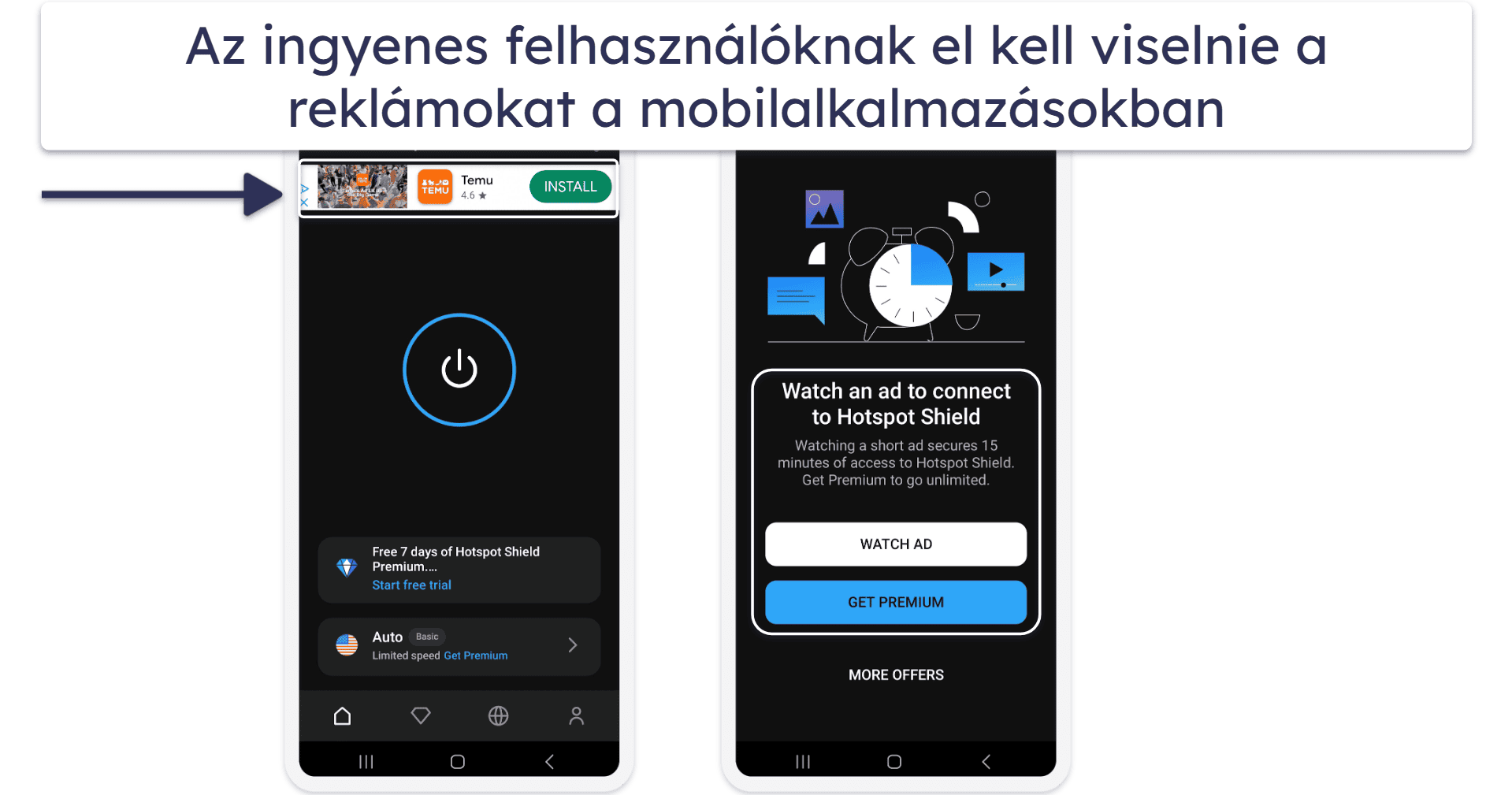 4. Hotspot Shield — Jó választás biztonságos böngészéshez