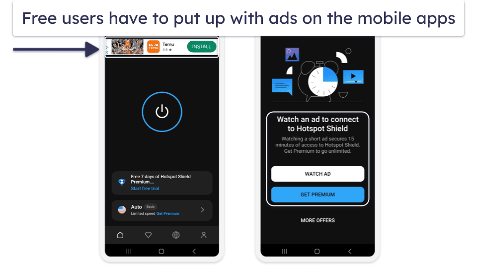 4. Hotspot Shield — Good for Secure Web Browsing