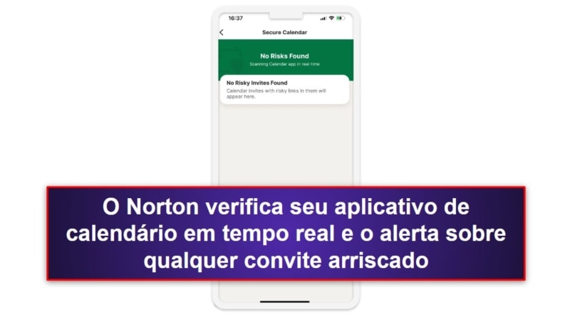 1.🥇 Norton Mobile Security — melhor app antivírus premium para iOS
