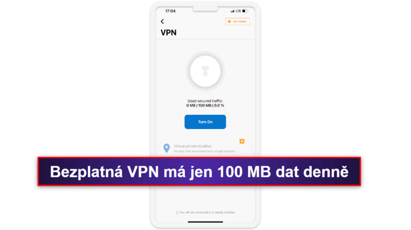 3.🥉 Avira Free Mobile Security for iOS – Vynikající ochrana soukromí na iOS + VPN