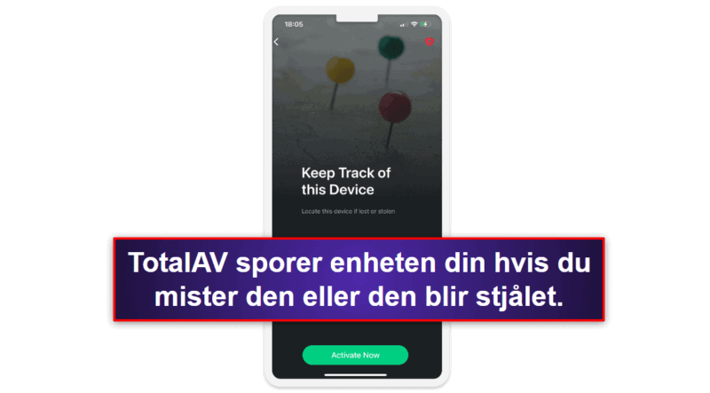 4. TotalAV Mobile Security – Godt utvalg av gratisfunksjoner for iOS