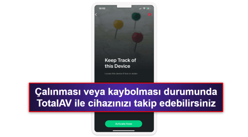 4. TotalAV Mobile Security – iOS içi İyi Ücretsiz Özellikler