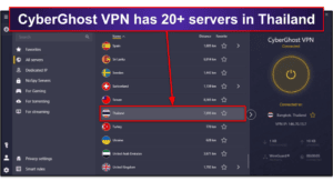 🥈2. CyberGhost VPN — Really Good for Beginners
