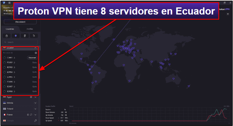 🥈2. Proton VPN : buena VPN para tener una alta seguridad y privacidad