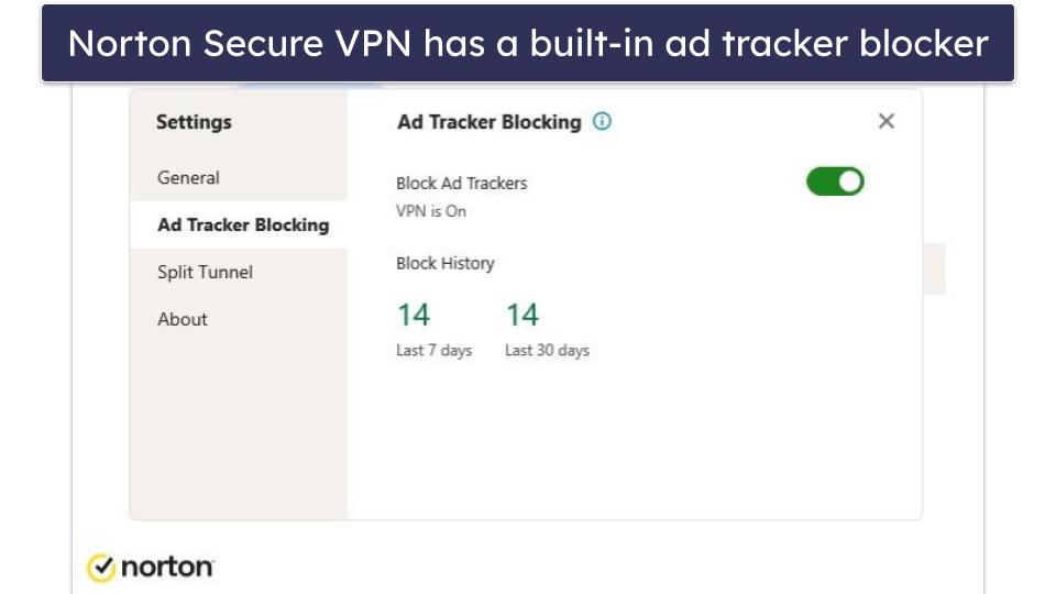 Norton Secure VPN Features