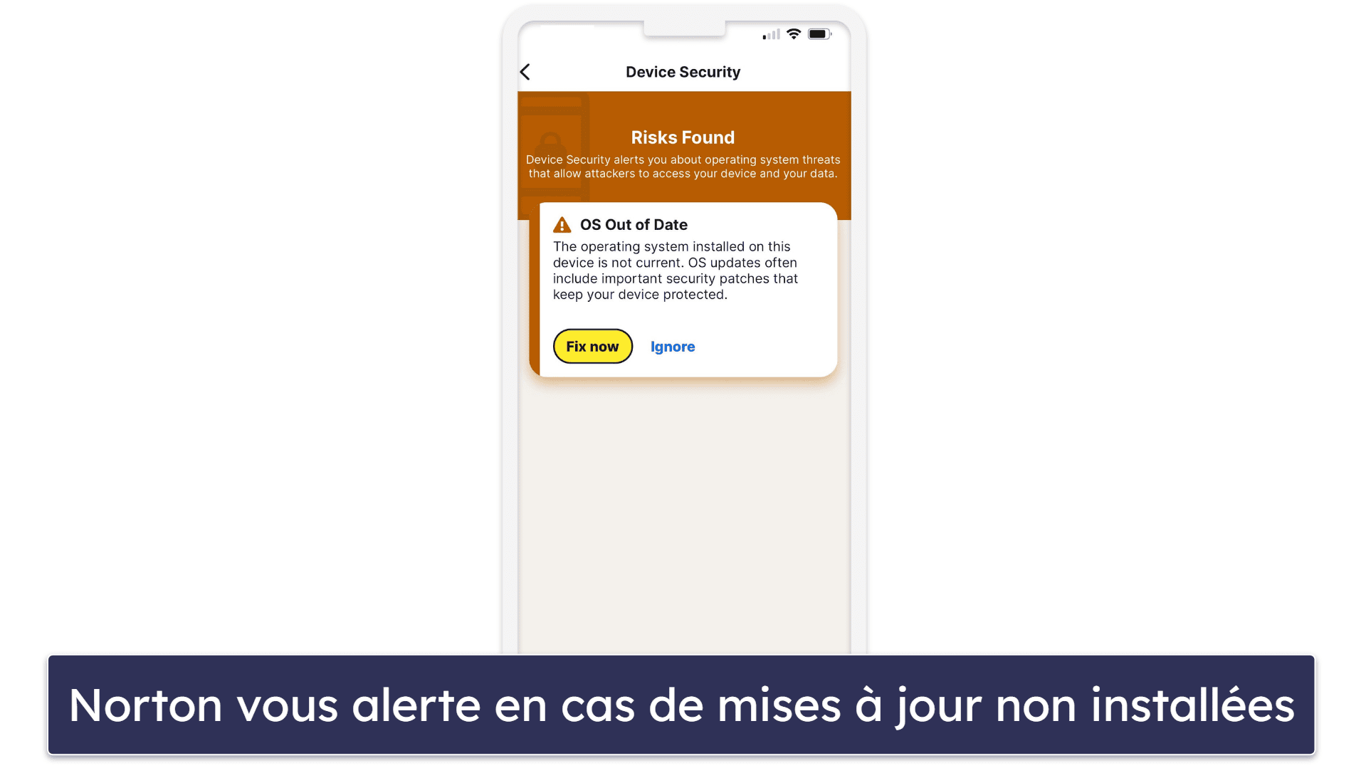 🥇1. Norton Mobile Security pour iOS — Meilleure appli de sécurité iOS en 2026