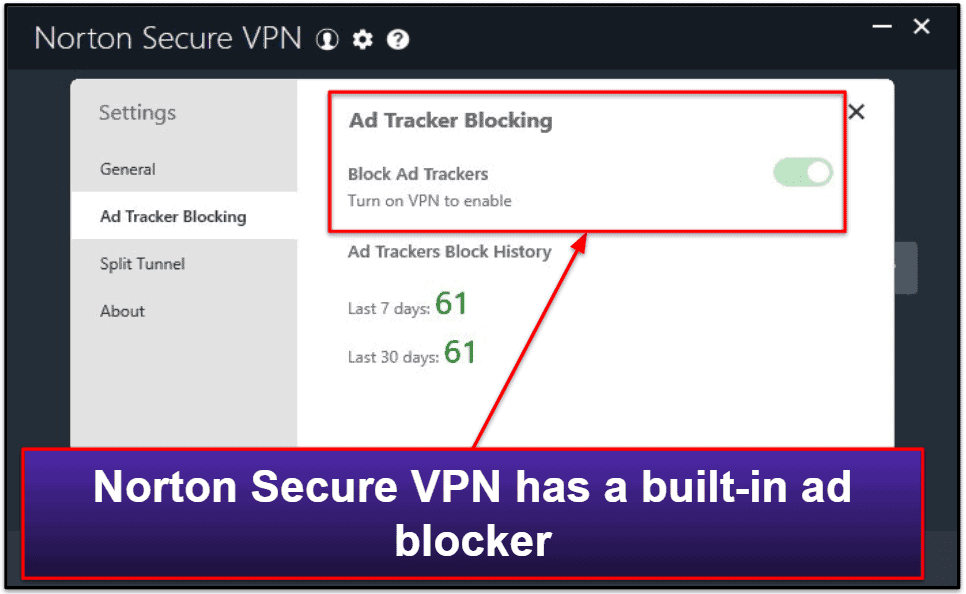 Norton Secure VPN Features