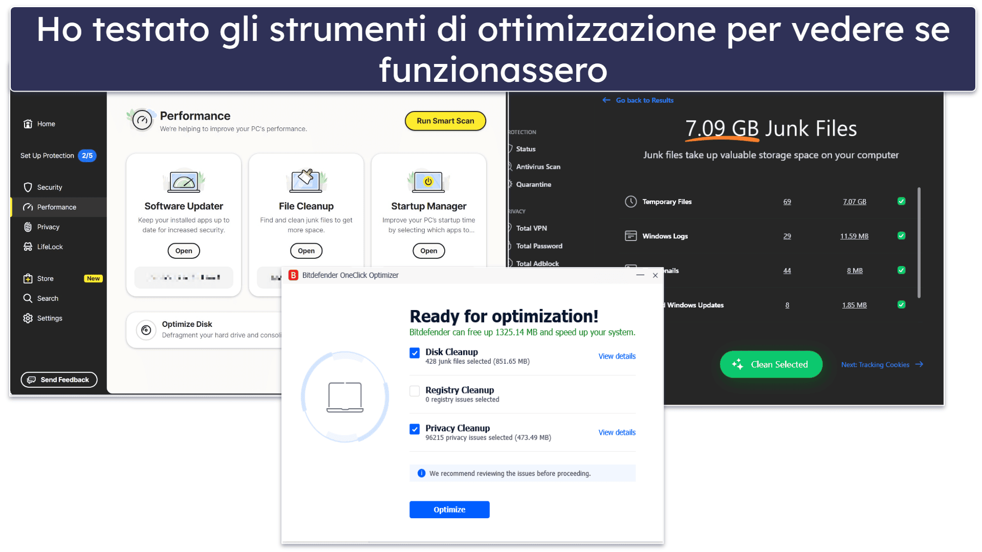 Metodologia di verifica: criteri di confronto e classificazione