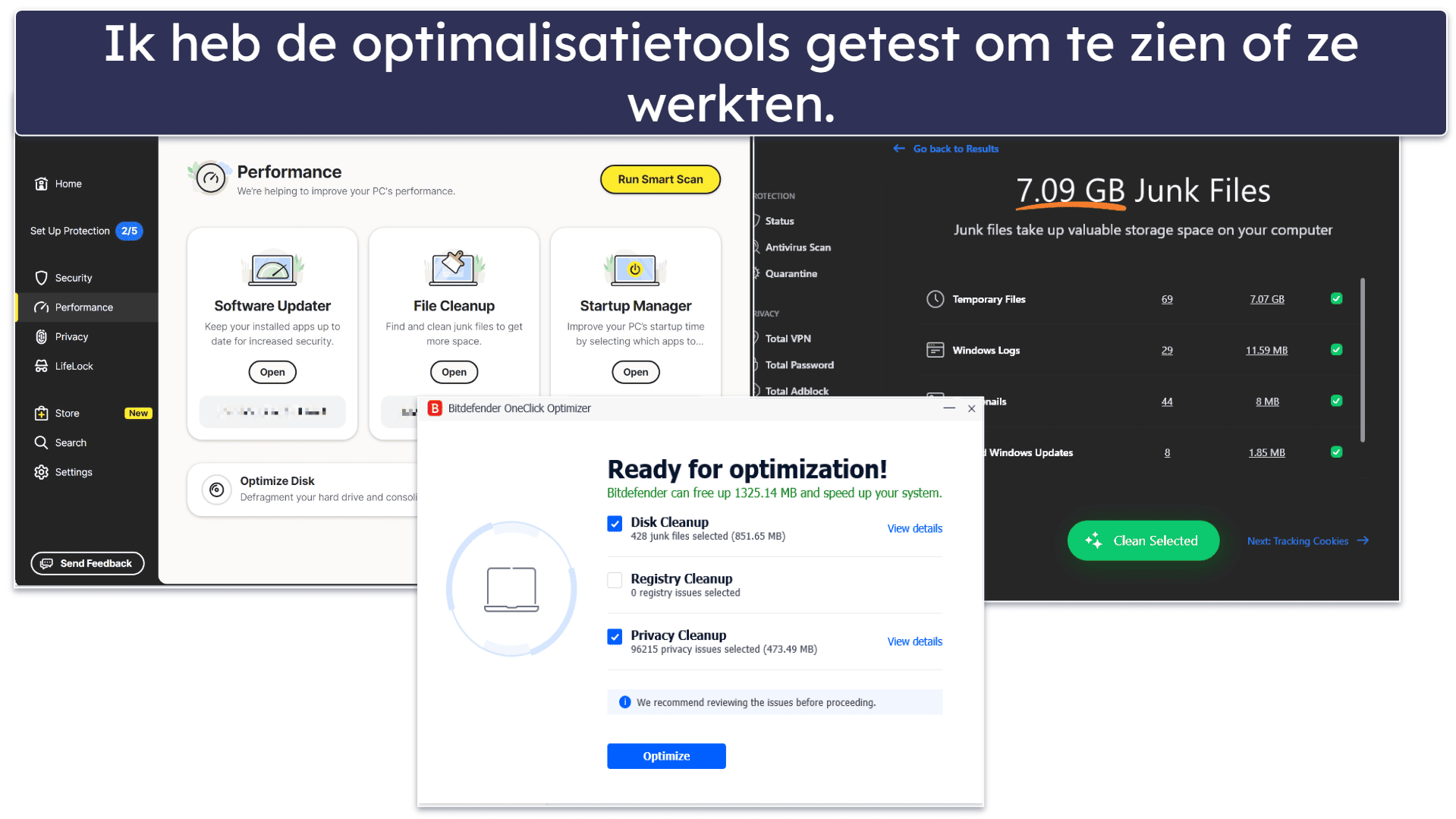 Testmethodologie: vergelijkings- &amp; rangschikkingscriteria