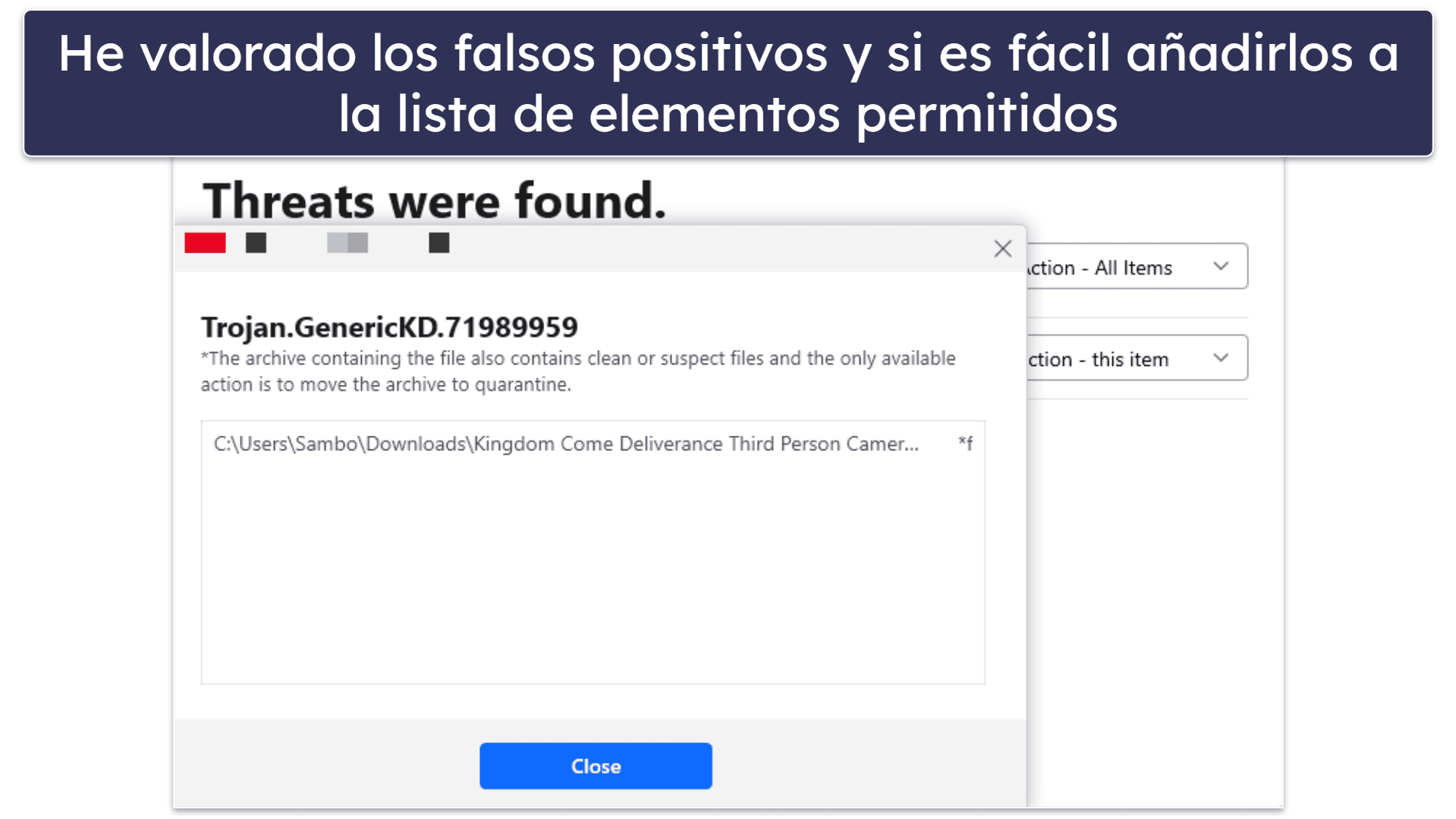 Metodología de pruebas: criterios de comparación y clasificación