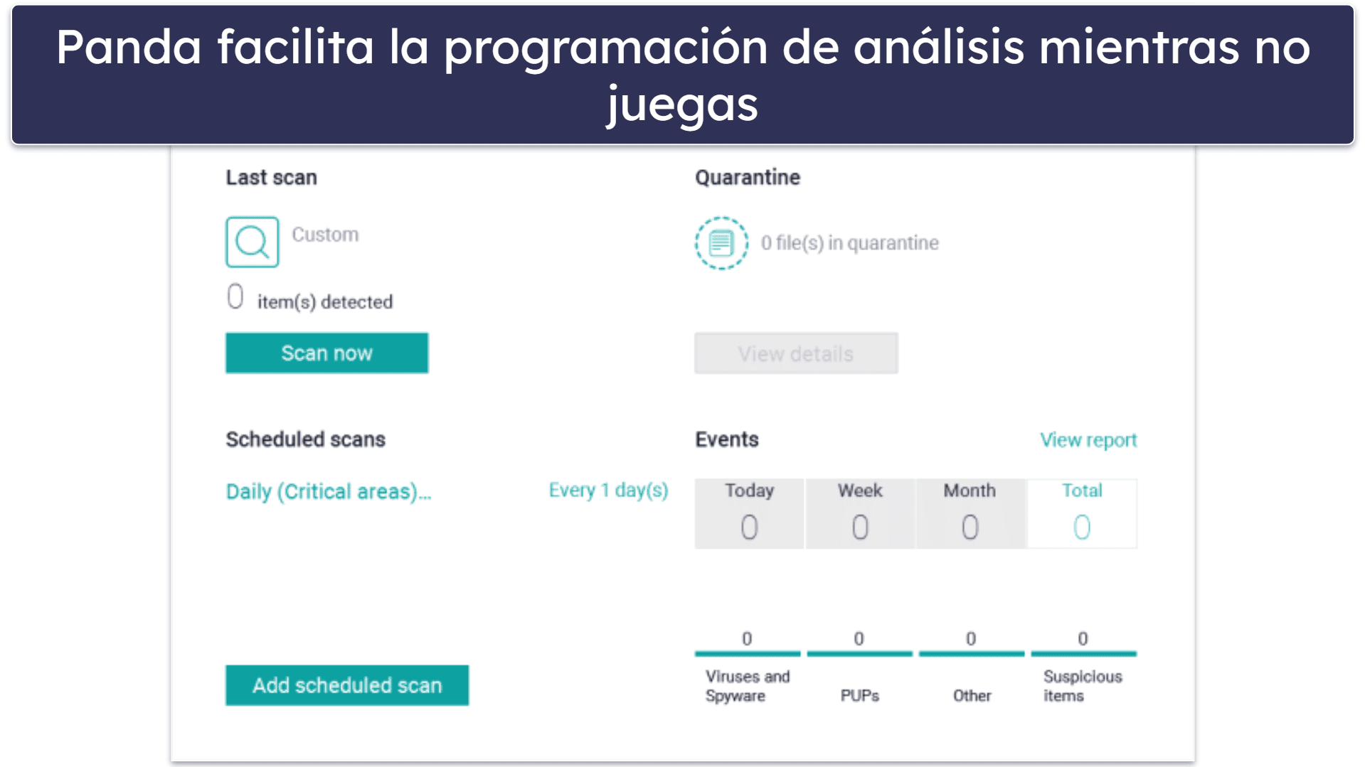 5. Panda: Destaca por ser muy fácil de usar