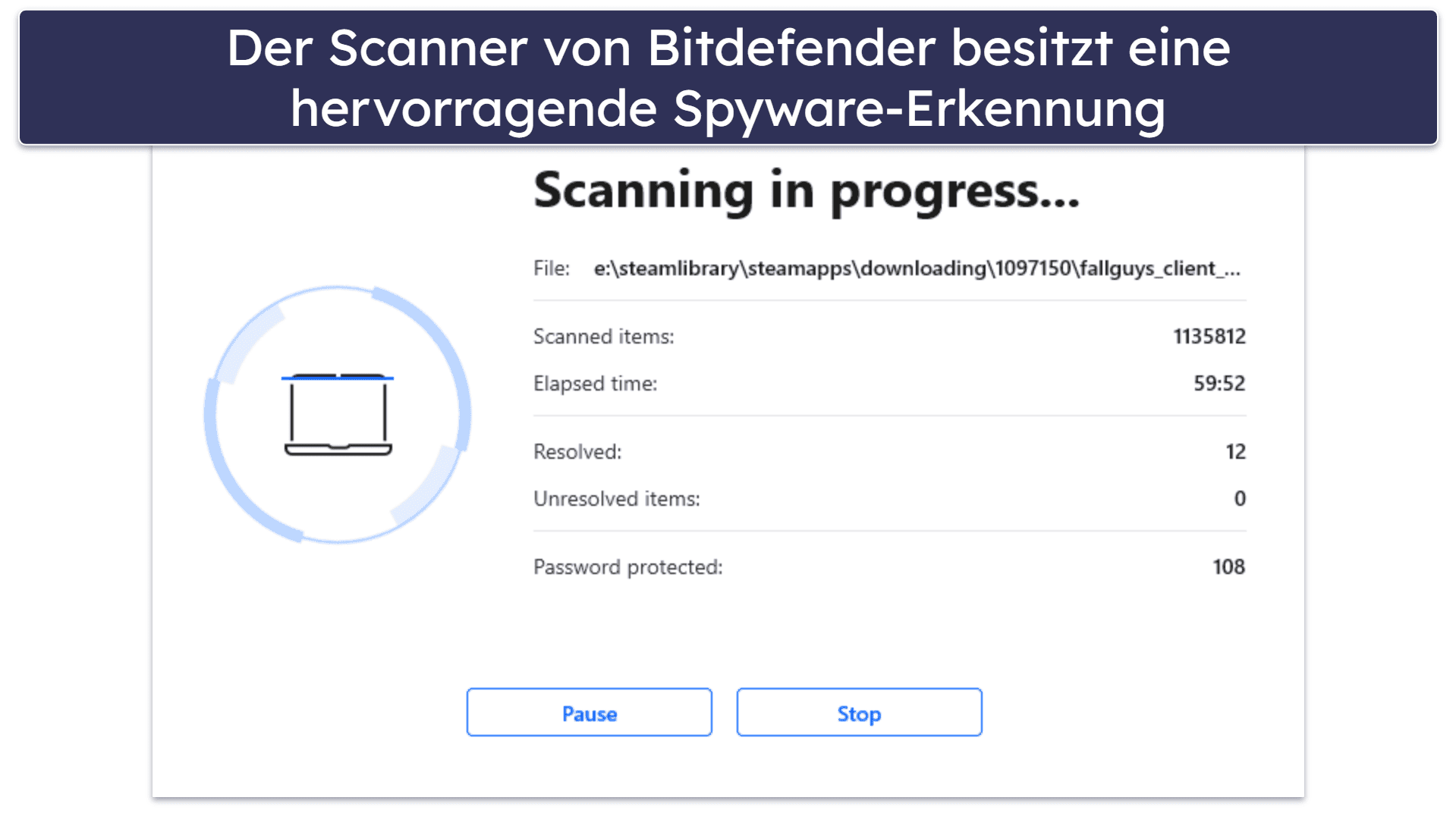 🥉3. Bitdefender — Hervorragende Spyware-Erkennung &amp; zahlreiche Zusatzfunktionen