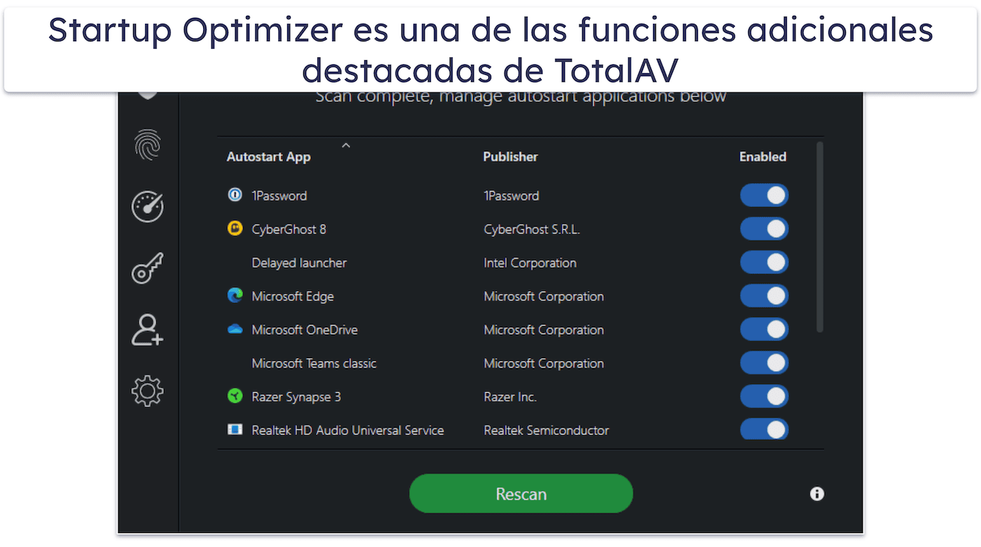 Metodología de prueba: criterios de comparación y clasificación