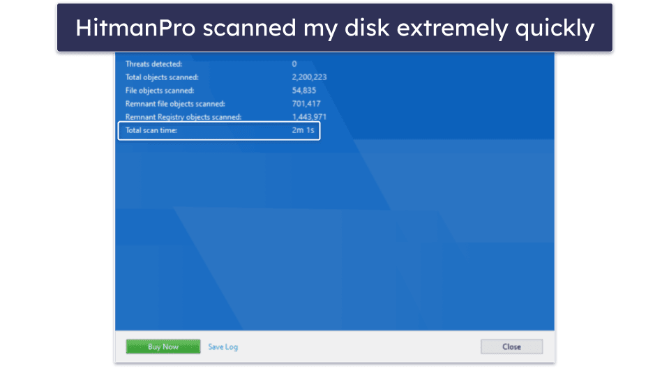HitmanPro Security Features — Decent Malware Scanner (But Not Much Else)