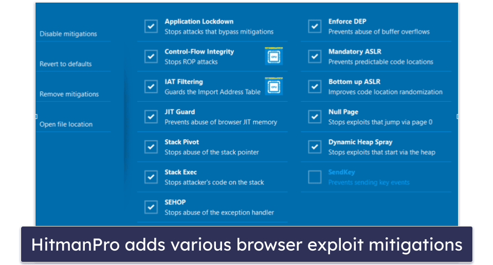 HitmanPro Security Features — Decent Malware Scanner (But Not Much Else)
