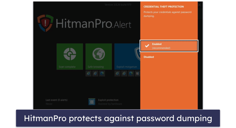 HitmanPro Security Features — Decent Malware Scanner (But Not Much Else)