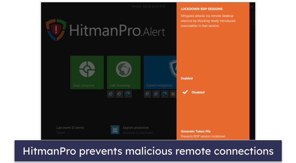 HitmanPro Security Features — Decent Malware Scanner (But Not Much Else)