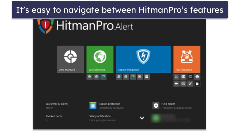 HitmanPro Ease of Use & Setup — Easy to Navigate (+ Tiny File Size!)