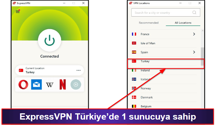 Türk IP Adresi Almak için En İyi 5 VPN