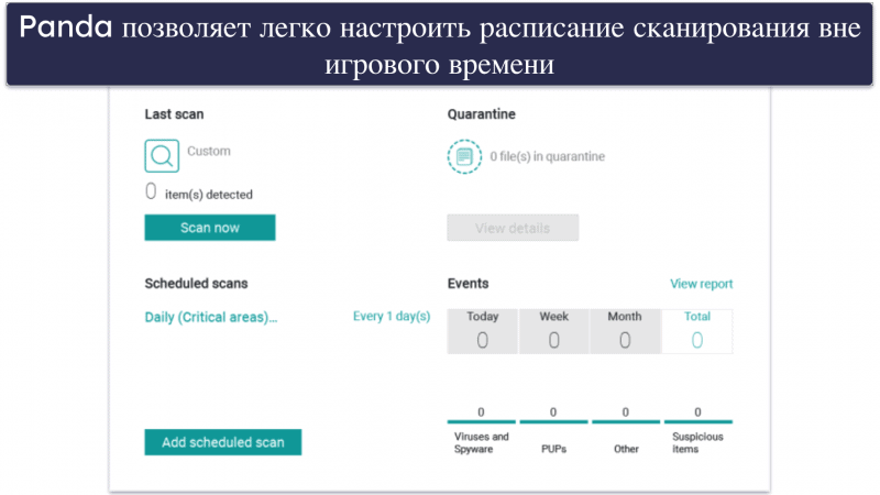 5. Panda — удобный и понятный сервис