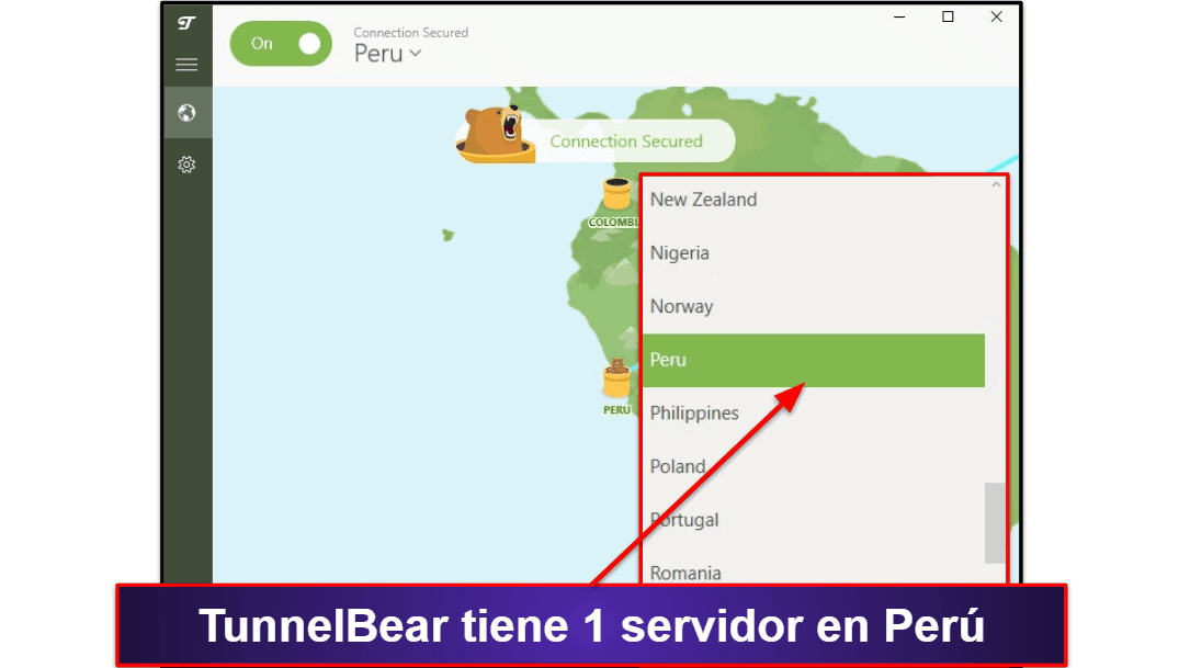 Las 4 mejores VPN para conseguir una dirección IP peruana