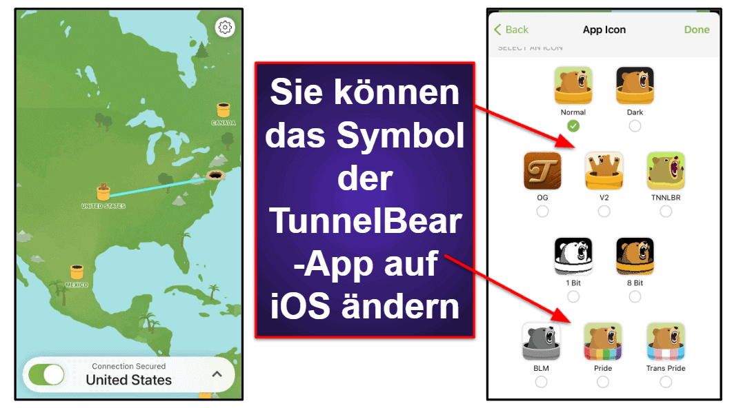 TunnelBear Benutzerfreundlichkeit: Mobile &amp; Desktop-Apps