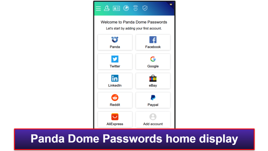 Panda Dome Passwords Ease of Use and Setup