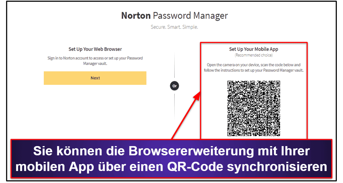 Norton Passwort-Manager Benutzerfreundlichkeit und Einrichtung