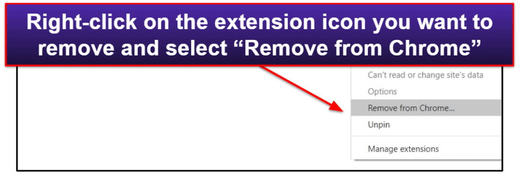 8. Remove Unused Browser Extensions