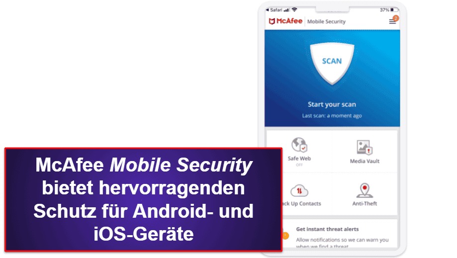McAfee Mobile App