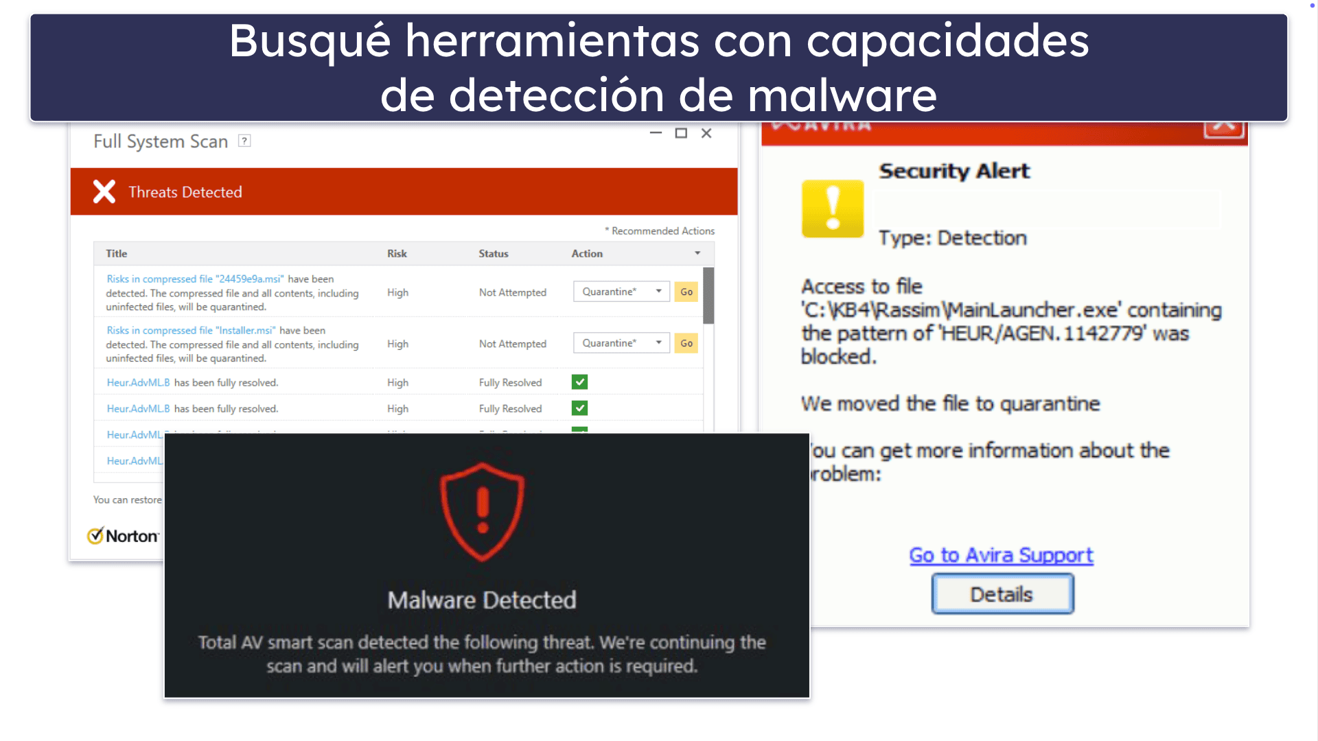 Metodología de las pruebas: criterios de comparación y clasificación