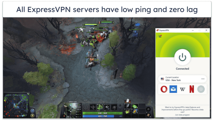 🥇 1. ExpressVPN — Best VPN for Gaming in 2024