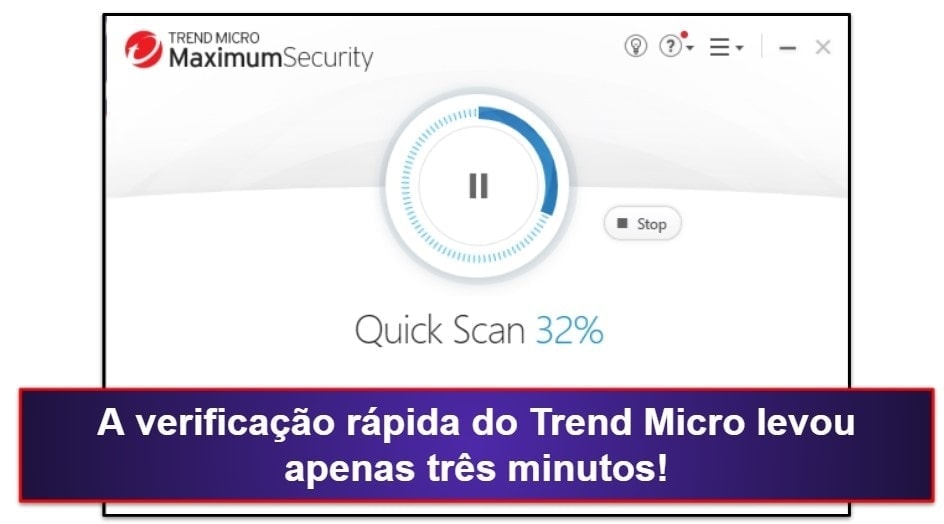 Recursos de segurança do Trend Micro