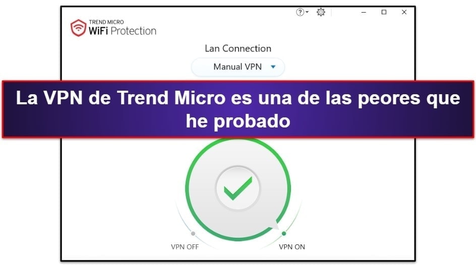 Funciones de seguridad de Trend Micro