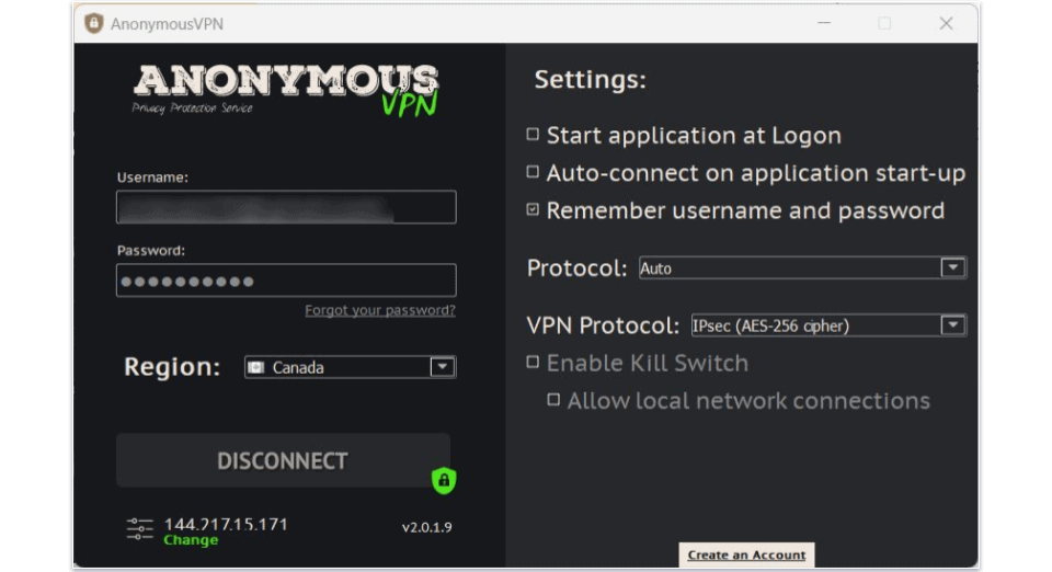 Anonymous VPN Full Review