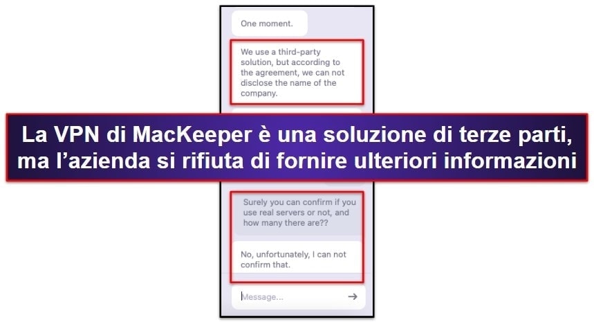 Funzionalità di sicurezza di MacKeeper