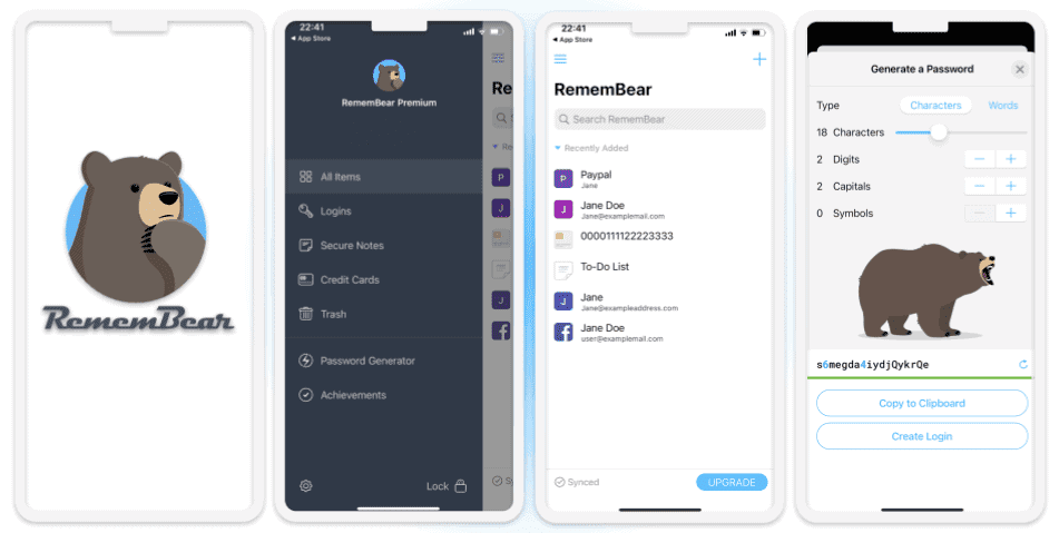 9. RememBear — Good For New Users