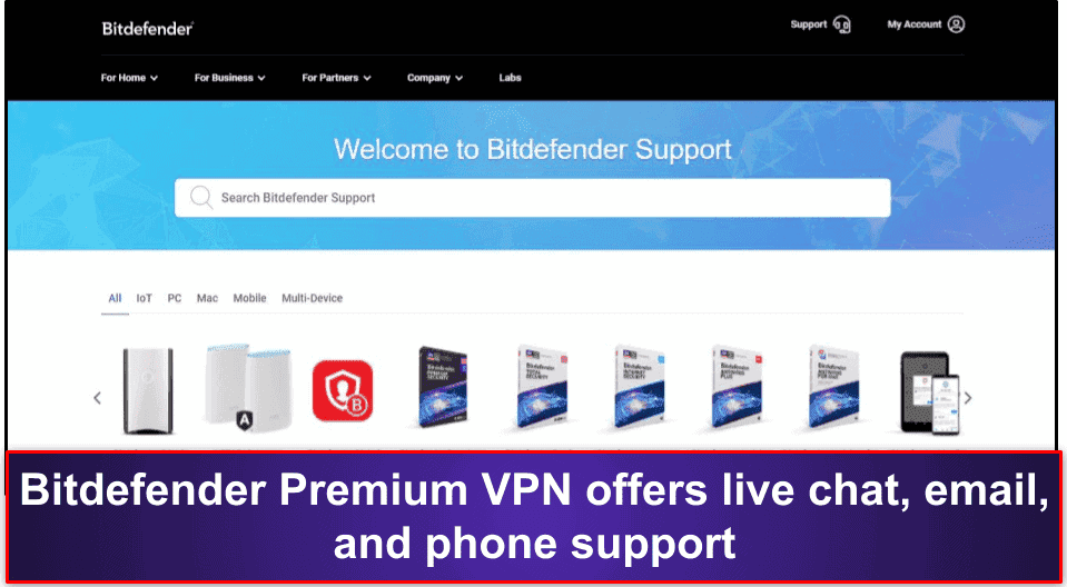 Bitdefender Premium VPN Customer Support