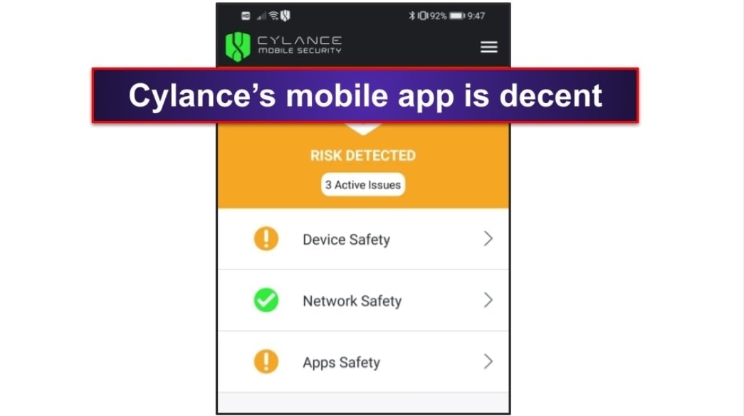 Cylance Mobile App