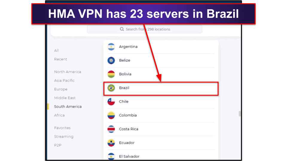 🥉3. HMA VPN — Good for New VPN Users