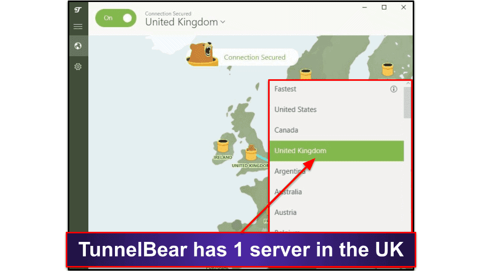 🥈2. TunnelBear — Beginner-Friendly VPN