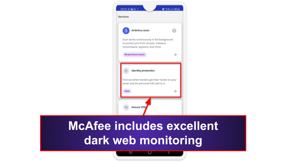 🥈2. McAfee Total Protection — Excellent Antivirus Protection With Wi-Fi Scanning