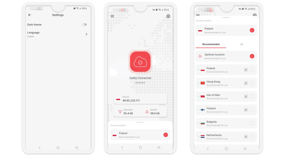 CloudVPN Ease of Use: Mobile &amp; Desktop Apps — Simple to Navigate but Buggy