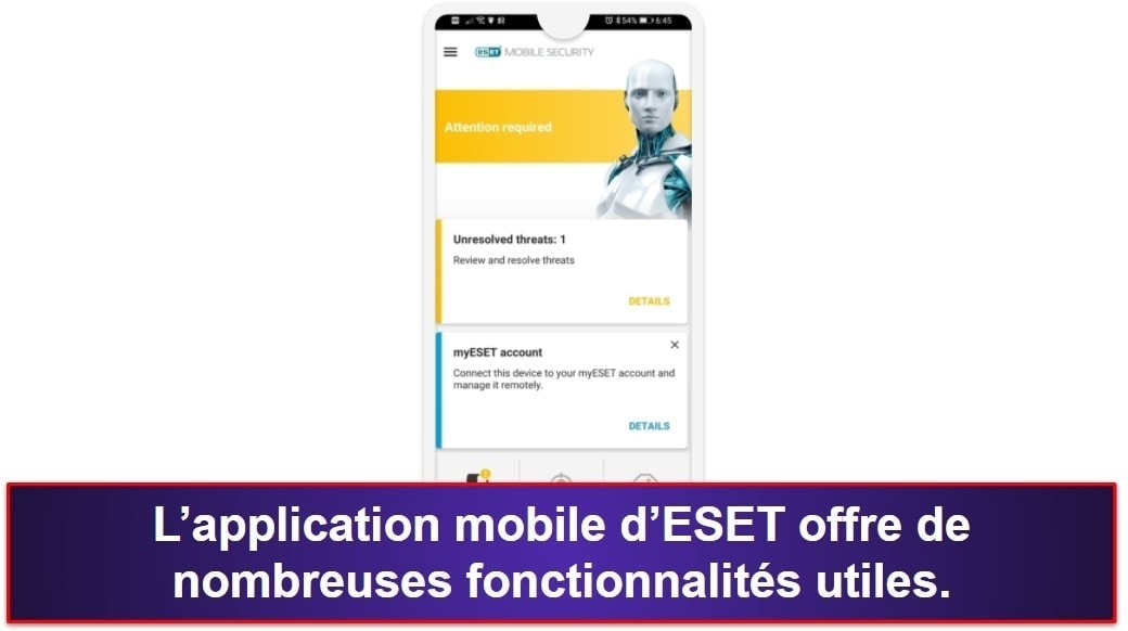 Application mobile ESET