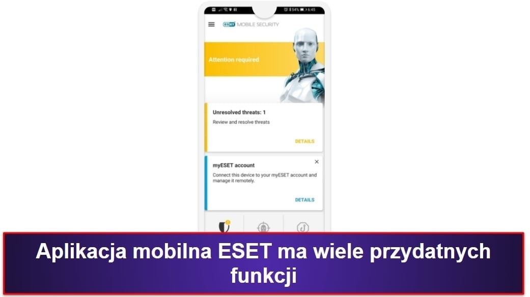 Aplikacja mobilna ESET