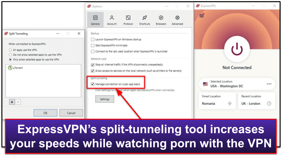 🥇 1. ExpressVPN — Best VPN for Accessing Porn Sites Securely in 2023