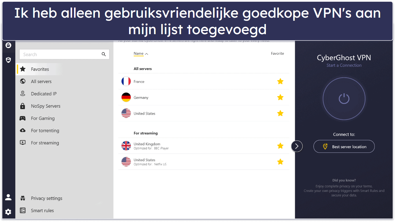 Testmethodologie: vergelijkings- en rangschikkingscriteria