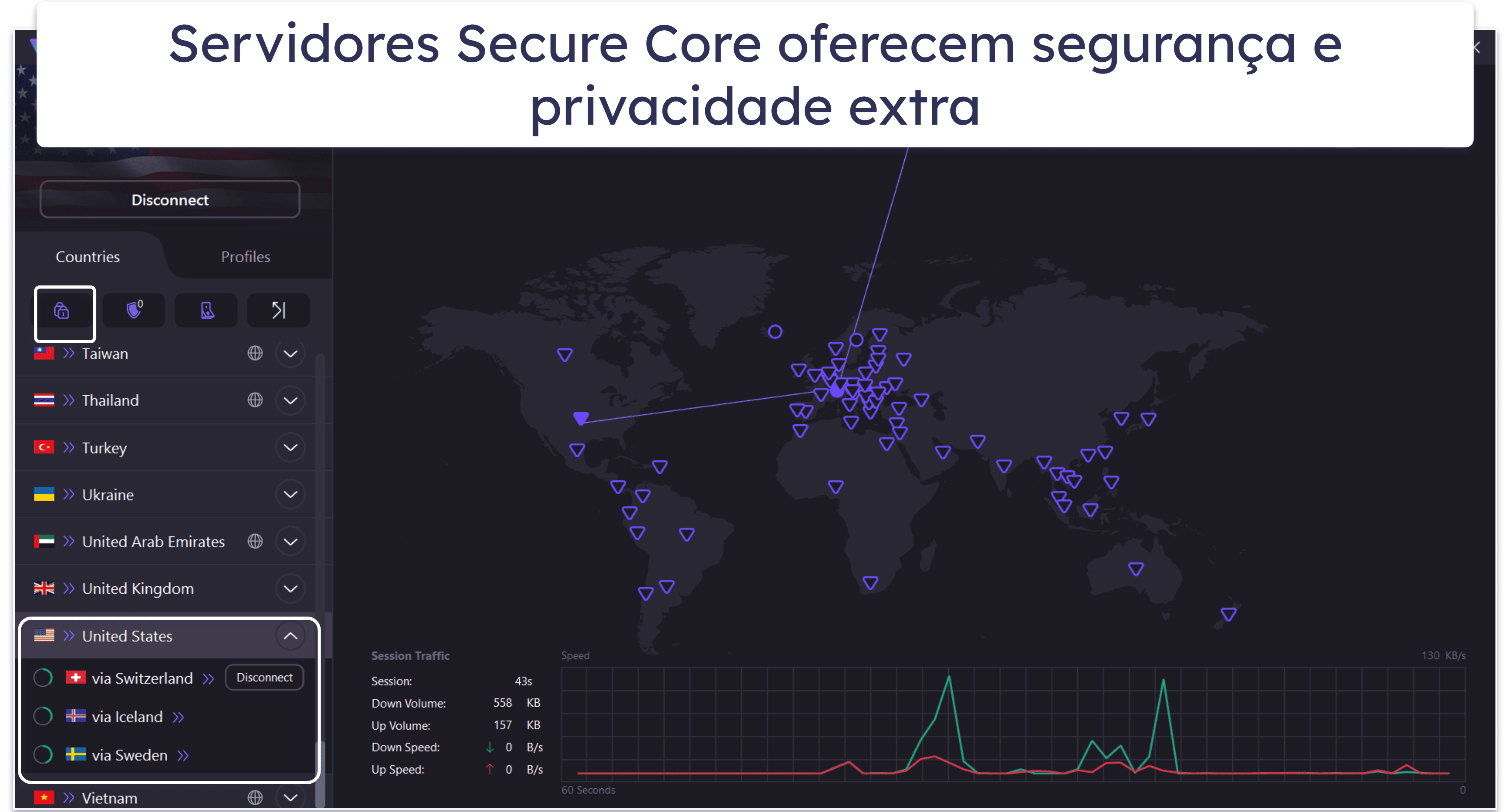 8. Proton VPN: Ótimo plano grátis + recursos de privacidade e segurança de ponta